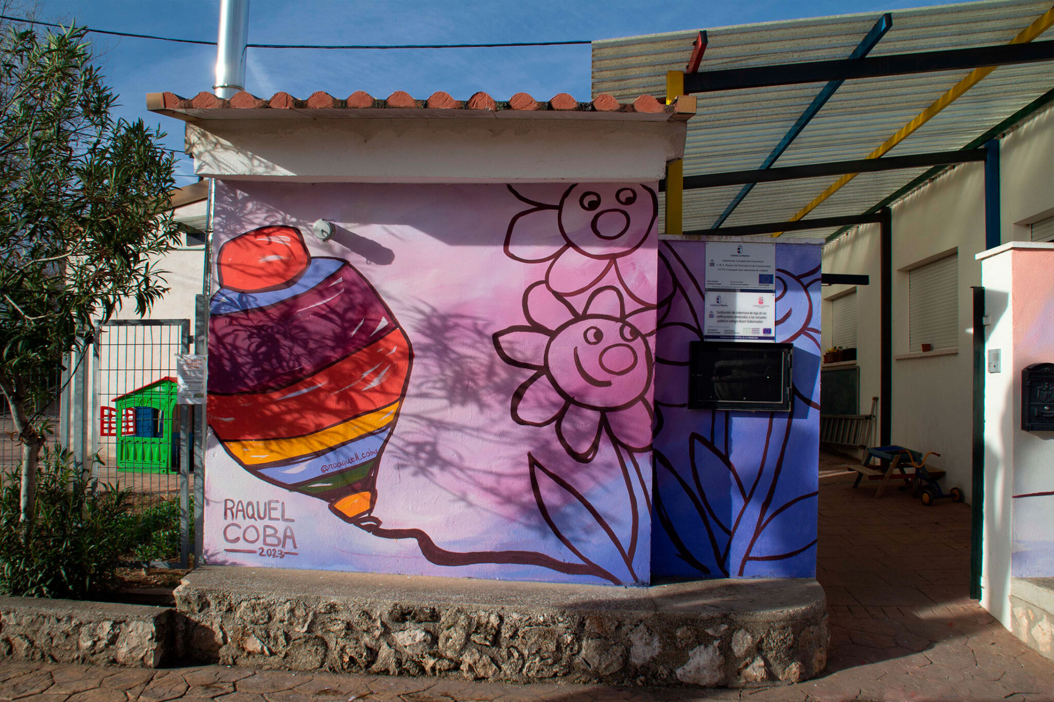 Mural Colegio Infantil de Fuentelencina-2