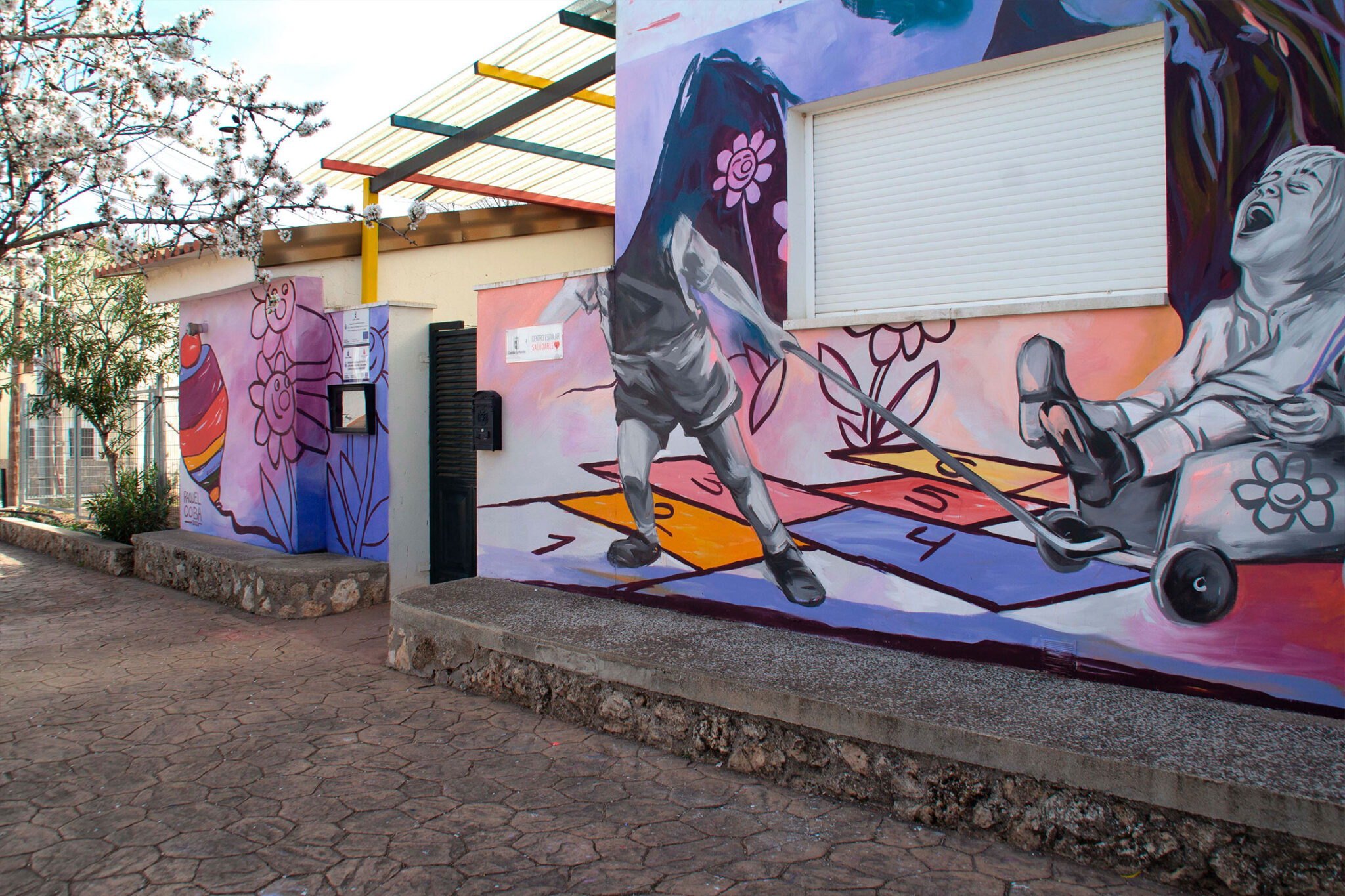Mural Colegio Infantil de Fuentelencina-4