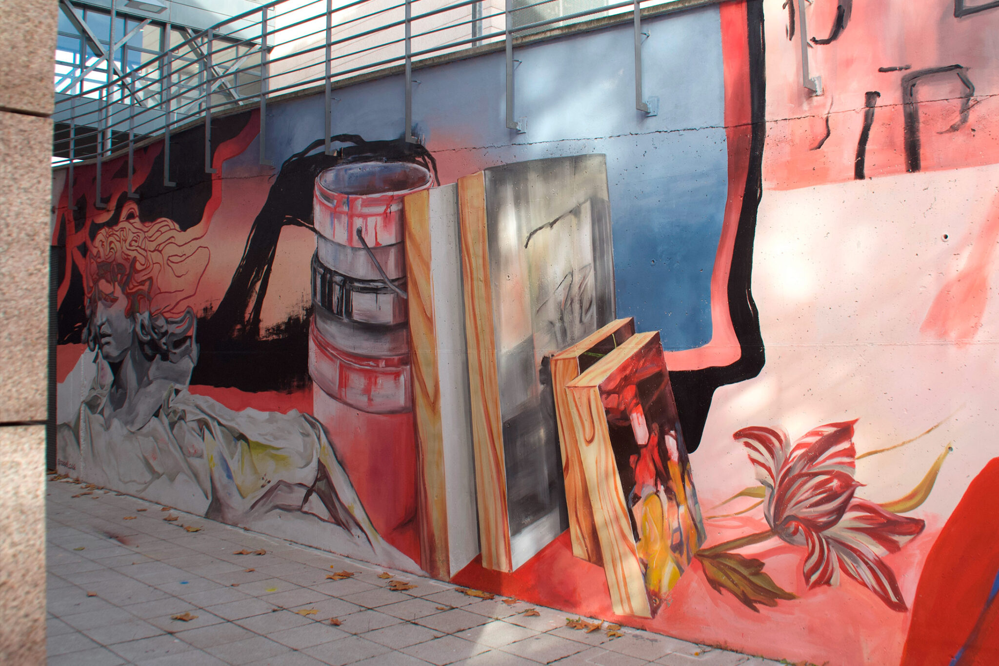 Mural Universidad Rey Juan Carlos-2